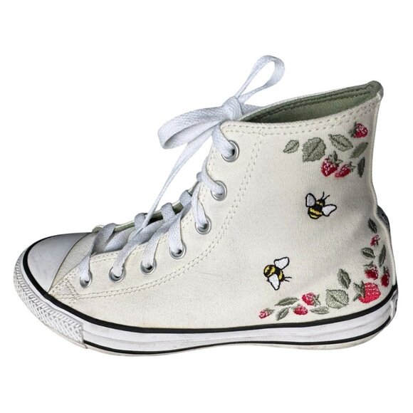 Converse Chuck Taylor Easy On High TD Berries & Bees Sneakers Women's 8 Ltd. Ed. - Picture 10 of 13